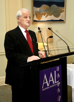 Attorney-General Philip Ruddock MP at the Academy launch